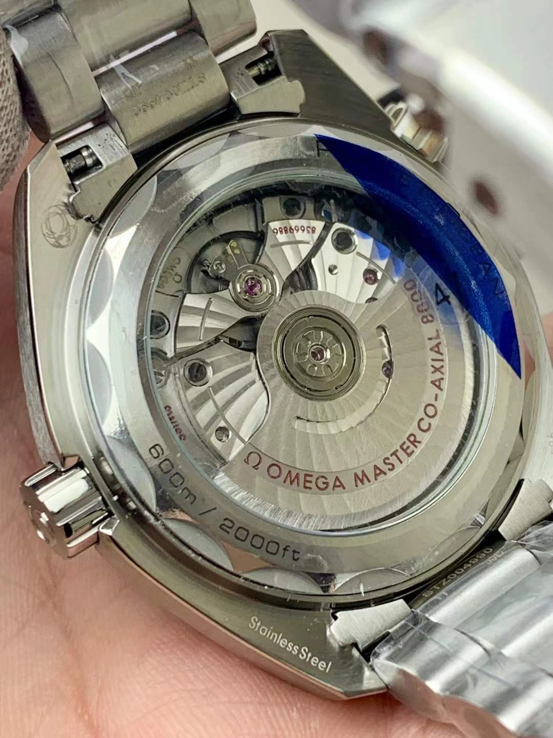 CBD Factory Omega Seamaster Planet Ocean 600M GMT Blue Dial (215.30.44.22.03.001) 1:1 Super Clone – DD8906 Movement TopPick 220